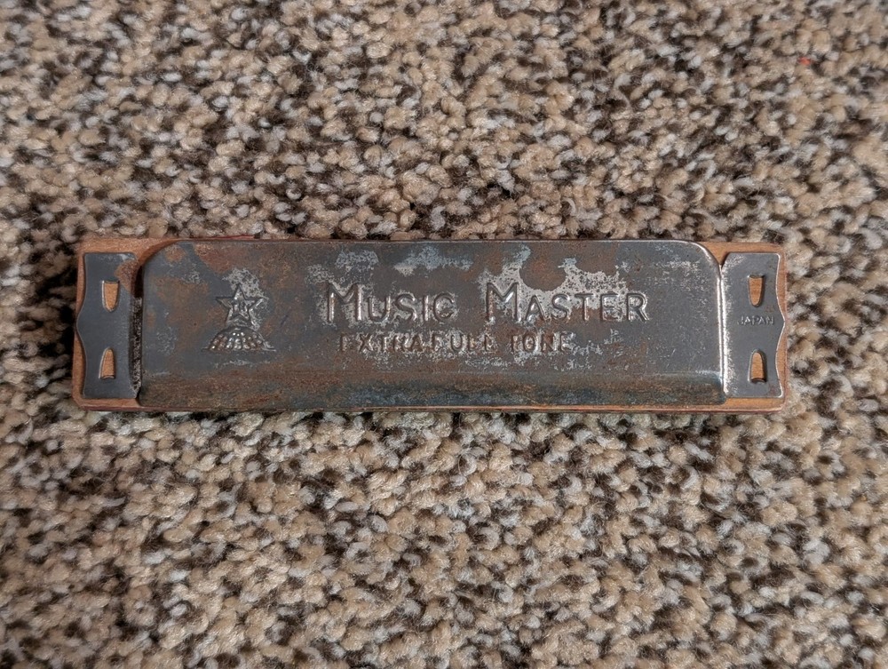 Vintage Music Master Harmonica