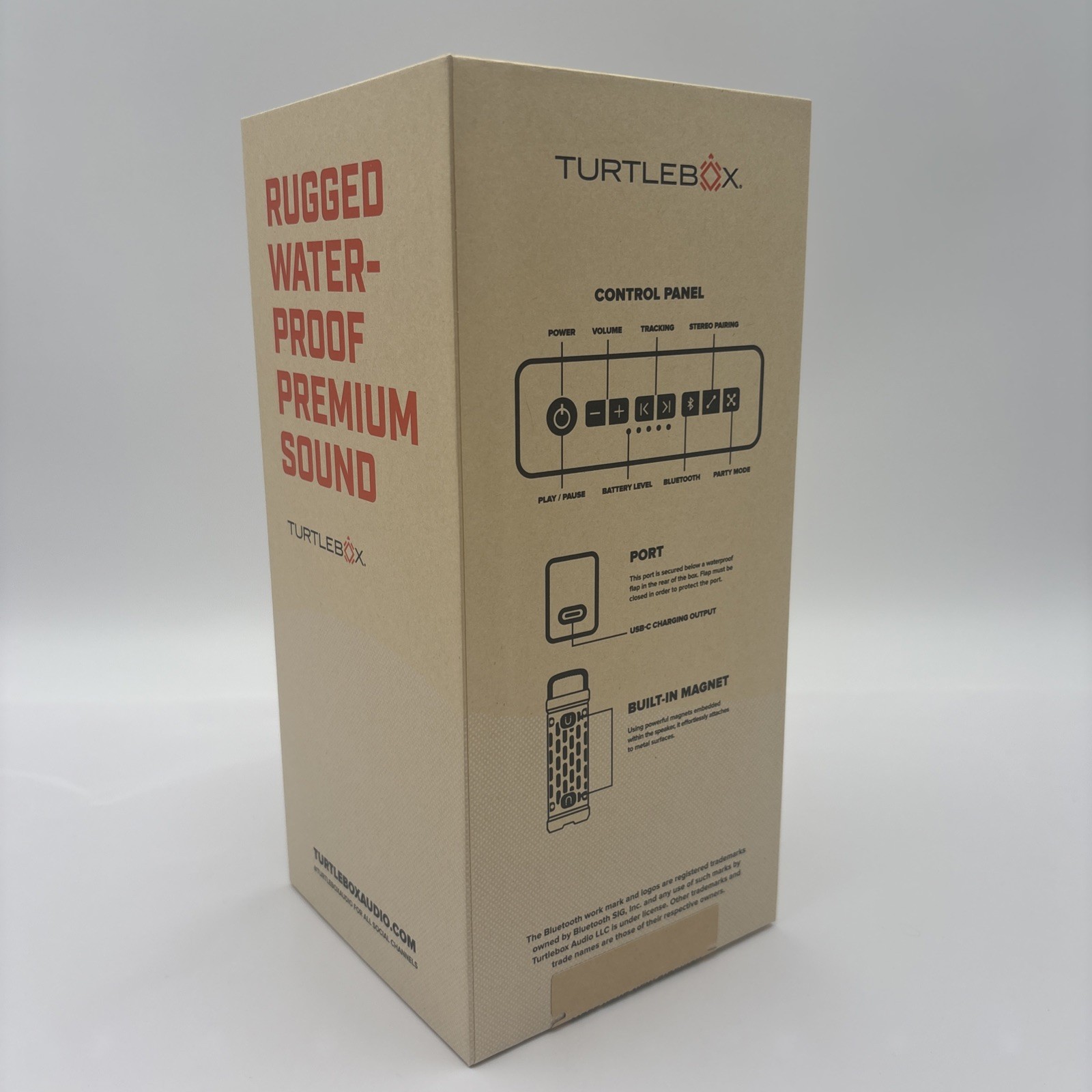 Turtlebox Ranger Loud Outdoor Bluetooth Speaker Yellow – Fight Lady New Sealed