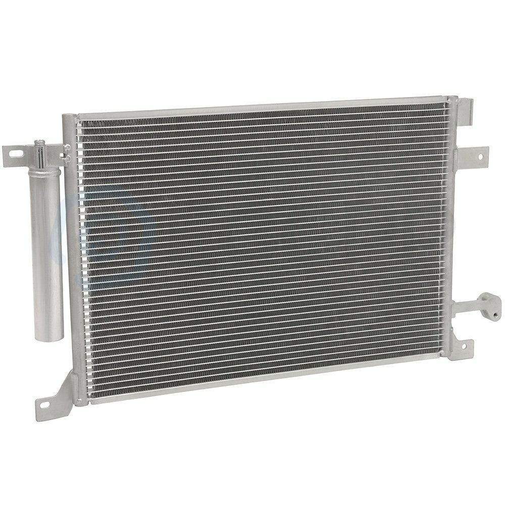 AC Condenser For 2011-2014 Ford Mustang 2-Door 3.7L 5.0L 2014 Ford Mustang -L
