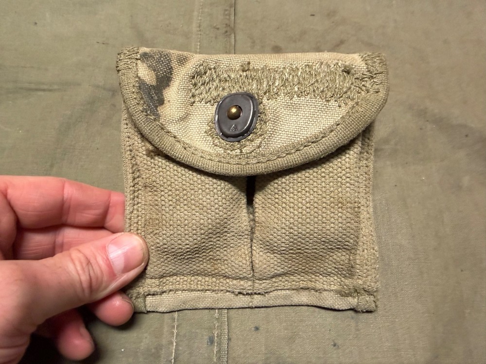 ORIGINAL WWII US ARMY M1 CARBINE RIFLE BELT AMMO POUCH