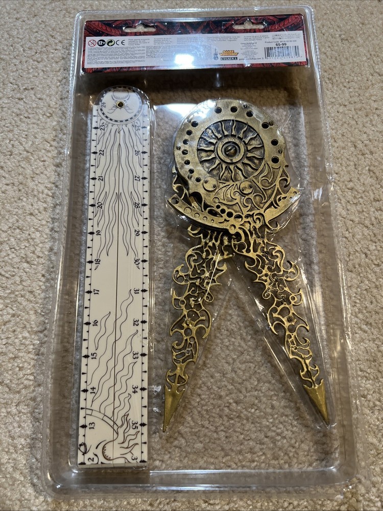 Warhammer Engineer's Ranging Set Ruler Templates 2000 NEW