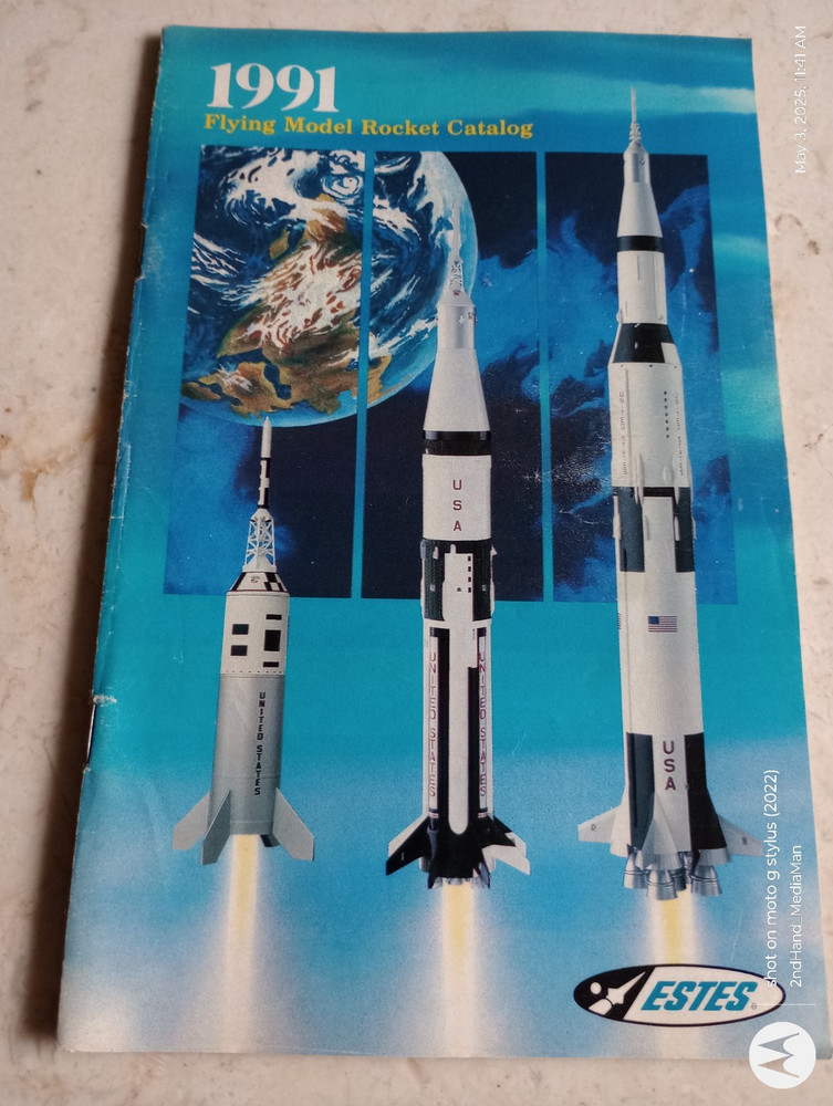 1991 ESTES MODEL ROCKET CATALOG