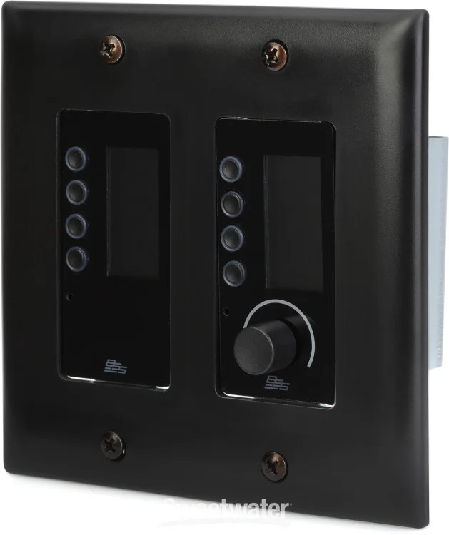 BSS EC-8BV Ethernet 8-button & Volume Controller - Black