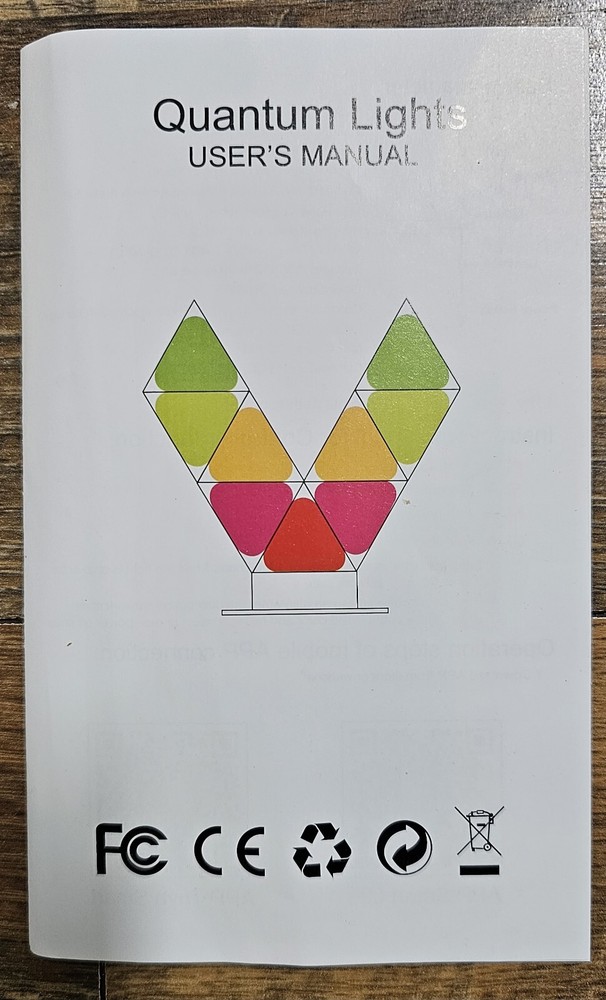 HEYWASAI Table Triangle Quantum LIGHTS 9 Pack