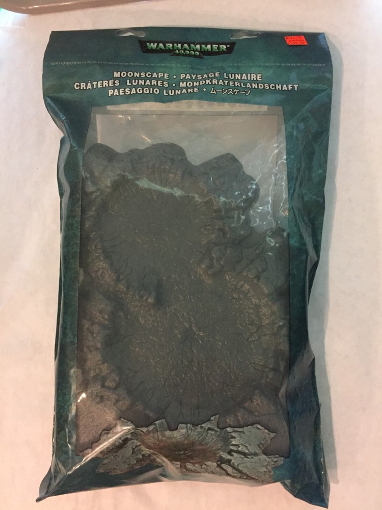 GW Warhammer 40K Terrain Moonscape New