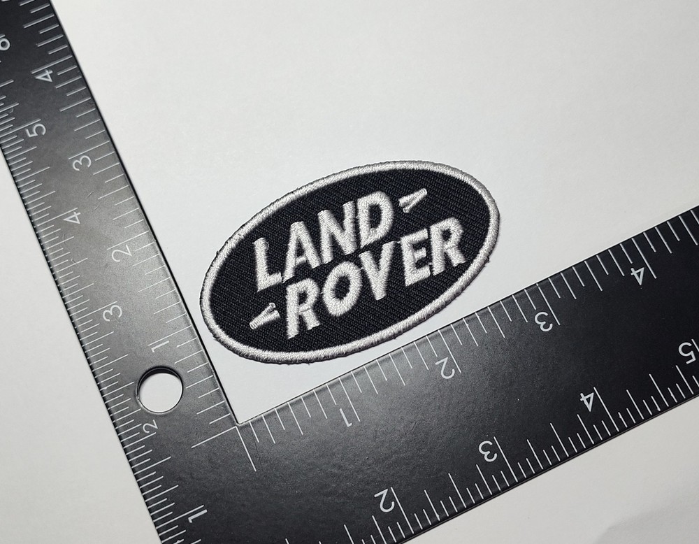 Land Rover Patch Black and White Patch High Quality Patch Iron On Sew On Patch