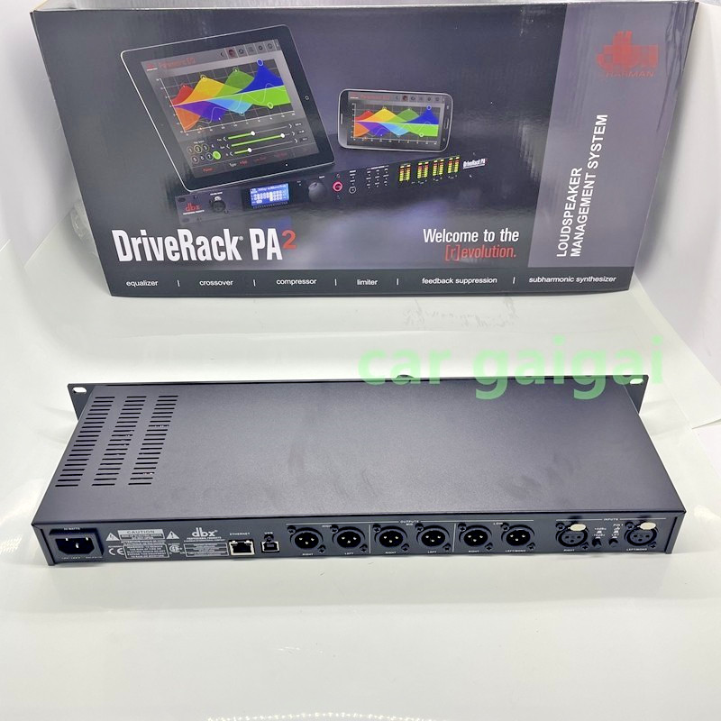 NEW DBX DriveRack PA2 Complete Loudspeaker Management System PA 2