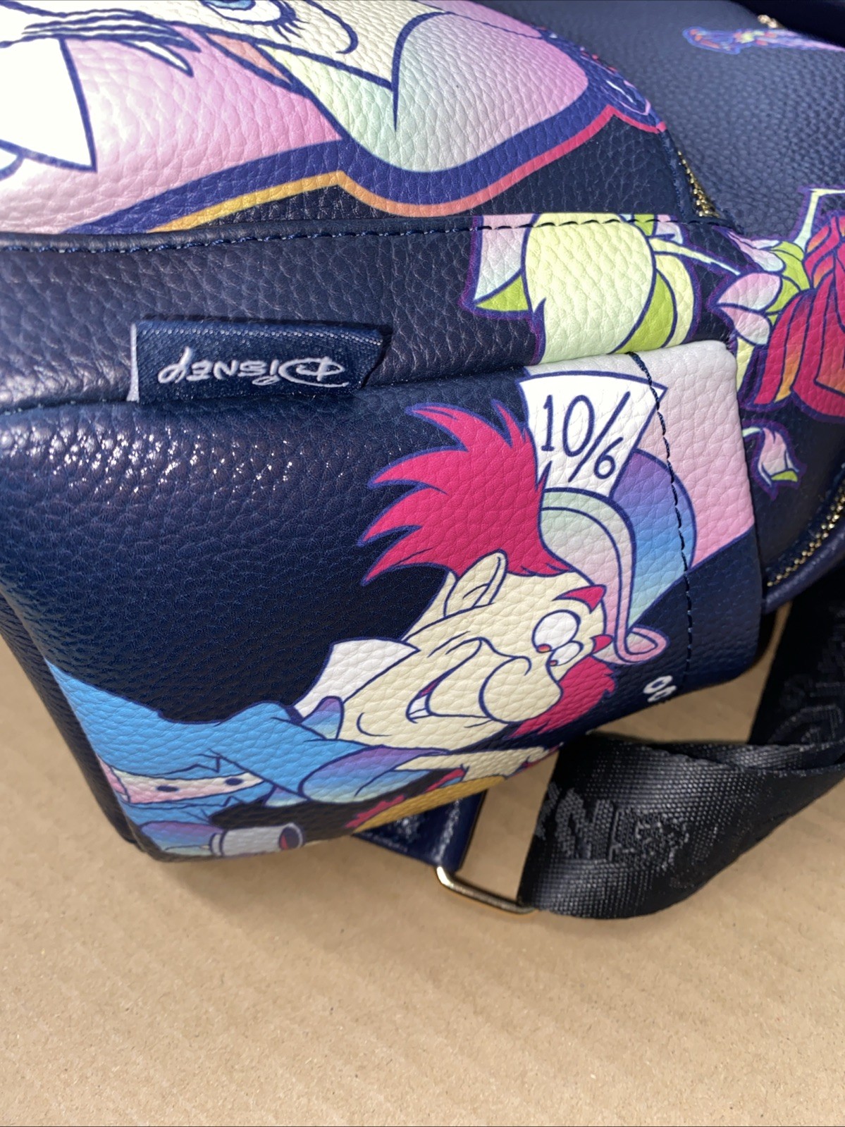 WondaPop x Disney Alice in Wonderland 12" Vegan Leather Mini Backpack READ