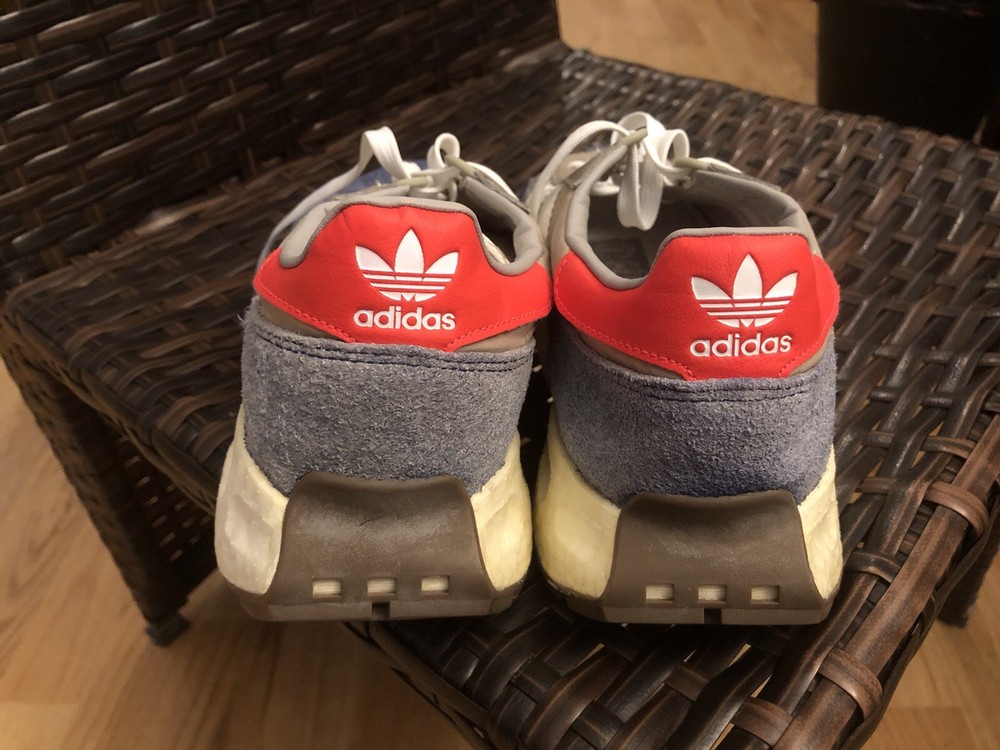 Size 10 - Adidas Boost Retropy E5 Red Navy