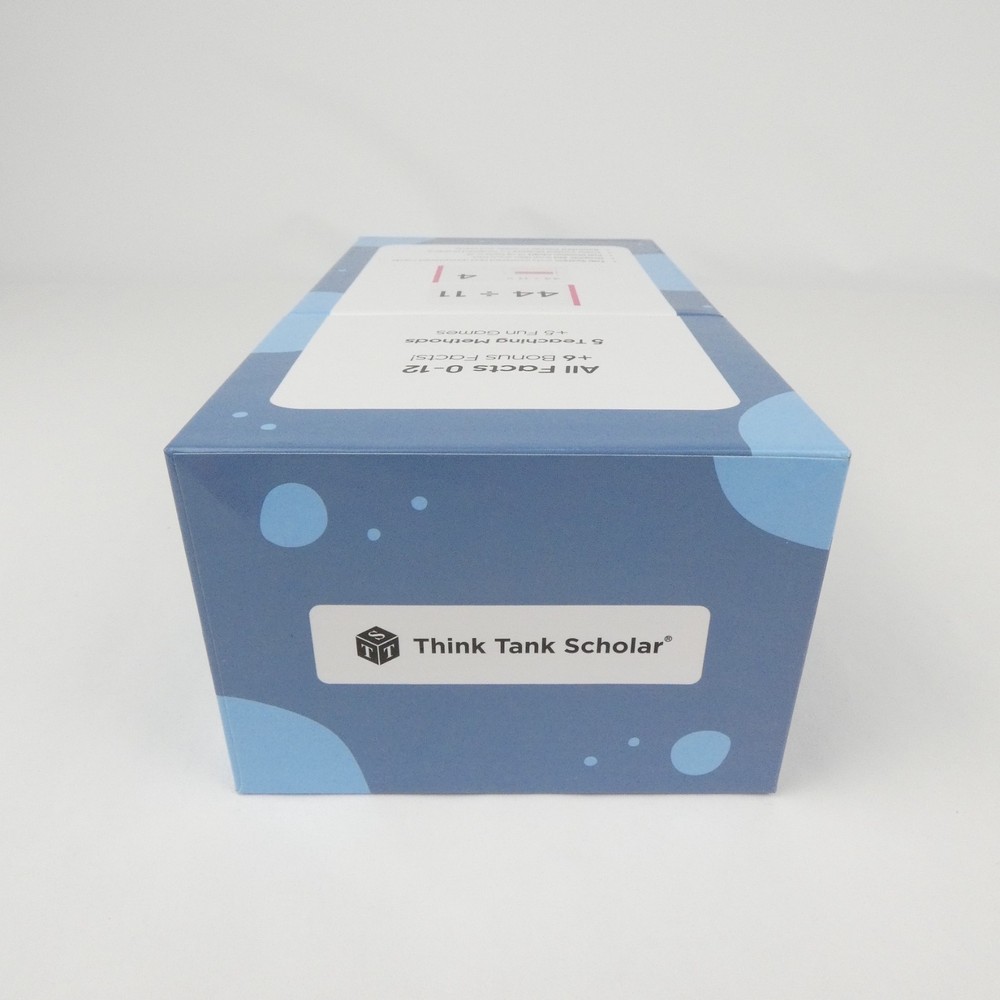 Think Tank Scholar 162 Division Flashcards Educational Math Practice Learning