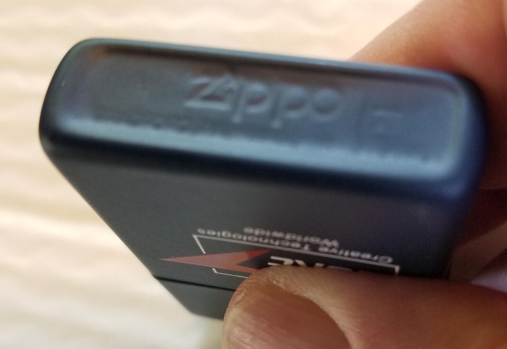 ZIPPO GORE (TEX) Creative Technolgies Matte Blue 1986 LIGHTER