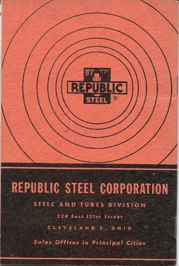 The Bending System For Republic "Inch-Marked" Electrunite E.M.T. 1956
