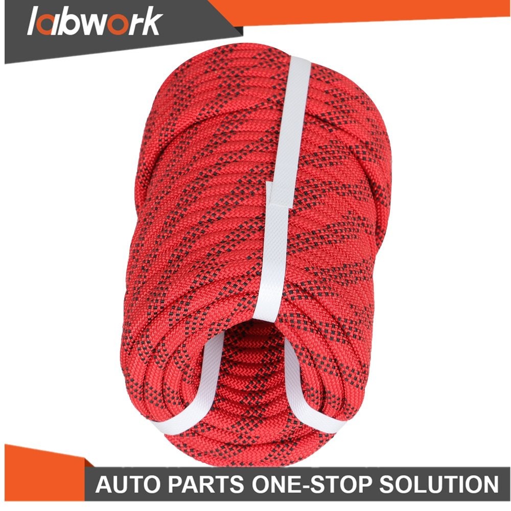 Labwork 3/8" × 100' High Strong Braid Polyester Rope Arborist Tree Rope