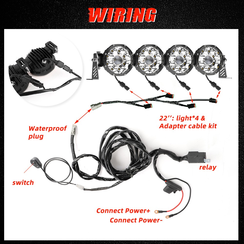 Colight Designs™ 10 XL Linkable Roof Mount LED Light Bar For Can-Am Maverick X3