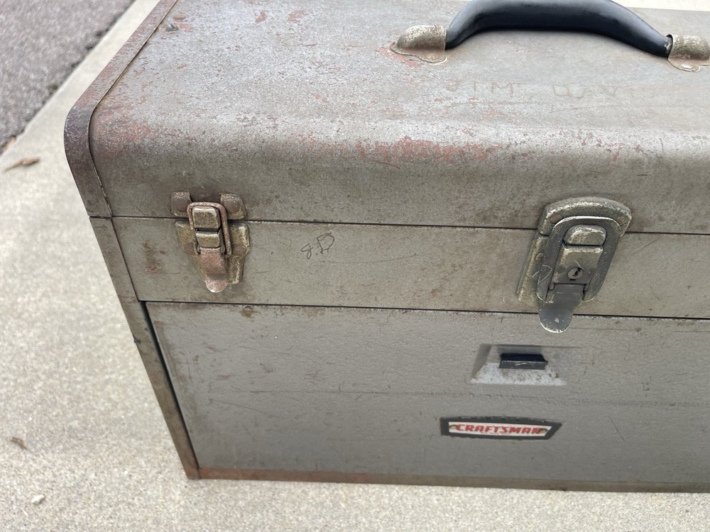 Craftsman Machinist Toolbox, Crown Logo, 7 Drawer