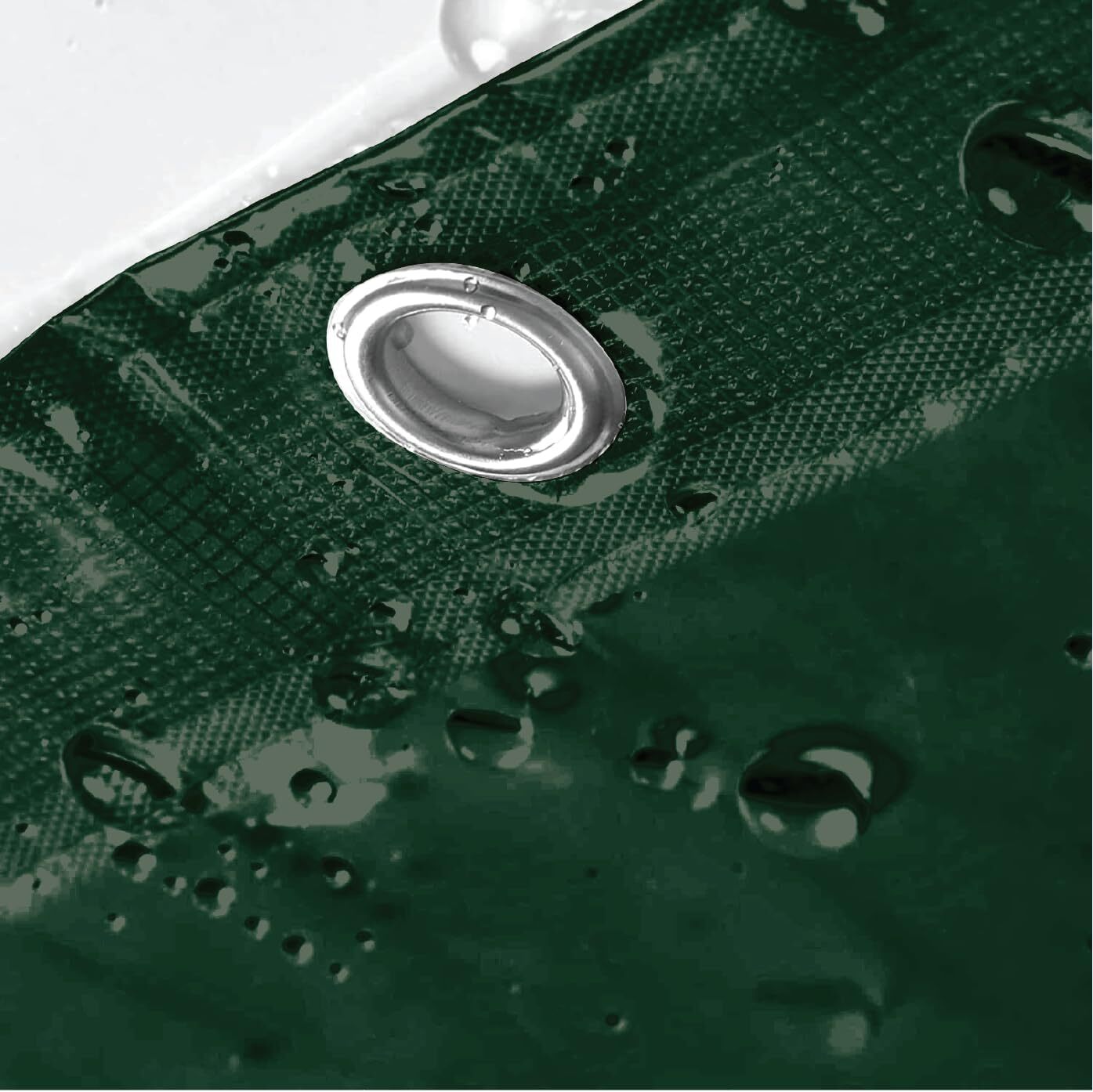 Shower Curtain Liner Mildew Resistant Vinyl Magnetized Bottom Grommets