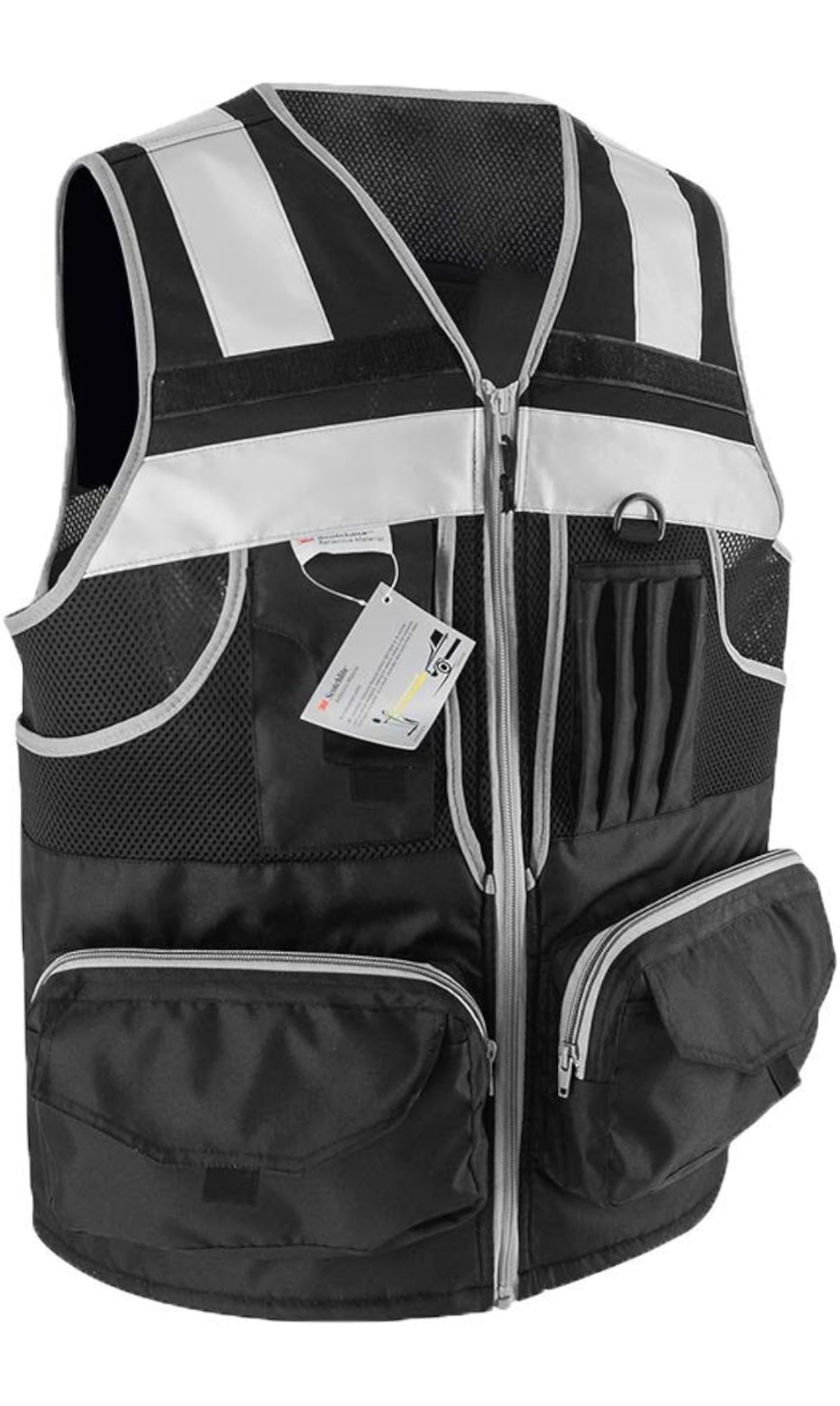 3M Reflective Stripes Safety Vest Workwear For Men And Women Hi-Vis Vest