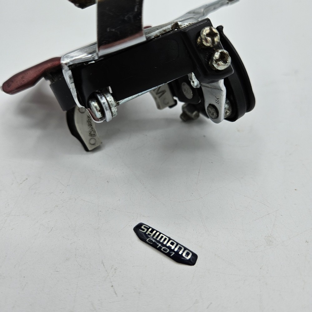 Shimano C-101 Triple MTB Front Derailleur, E-Type Bottom Bracket Mount, Dualpull