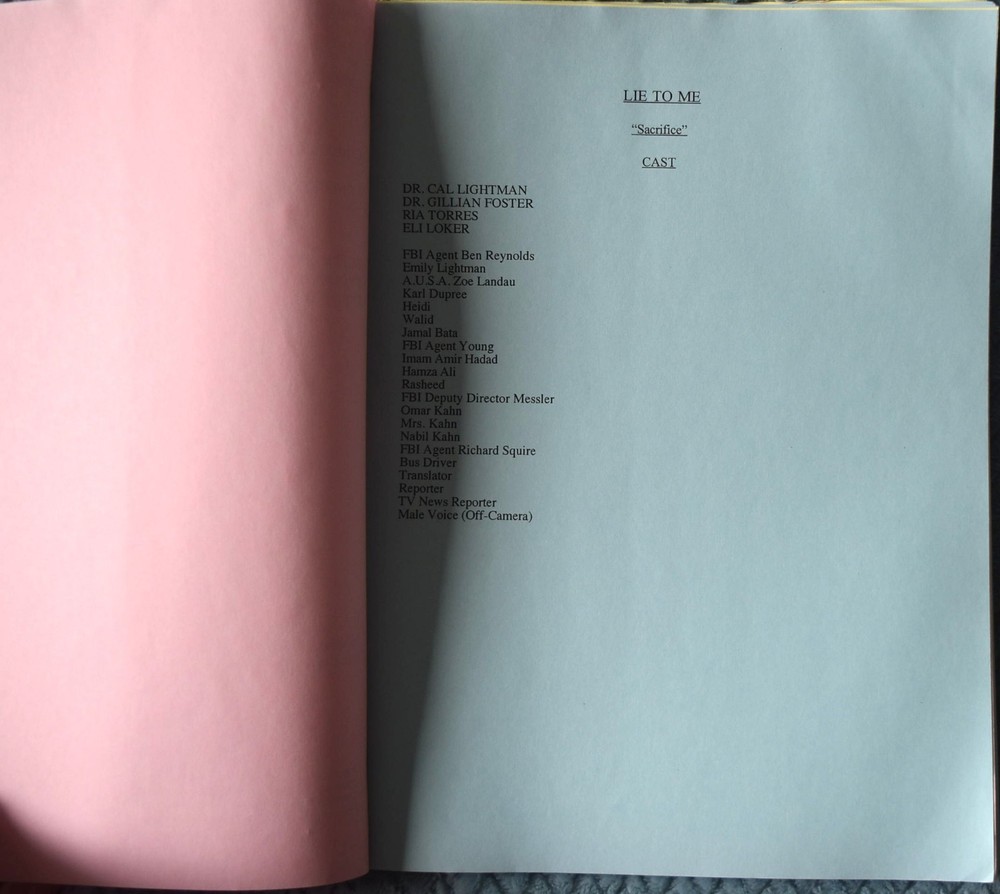 1999 "Newsbreak" Original Script Screenplay Final Draft