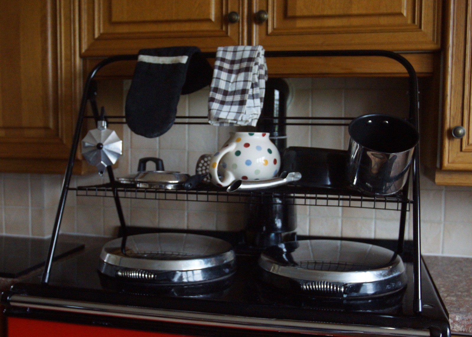 AGA/Range Oven Drying Tower/Stand Clothes Dryer - Black B3