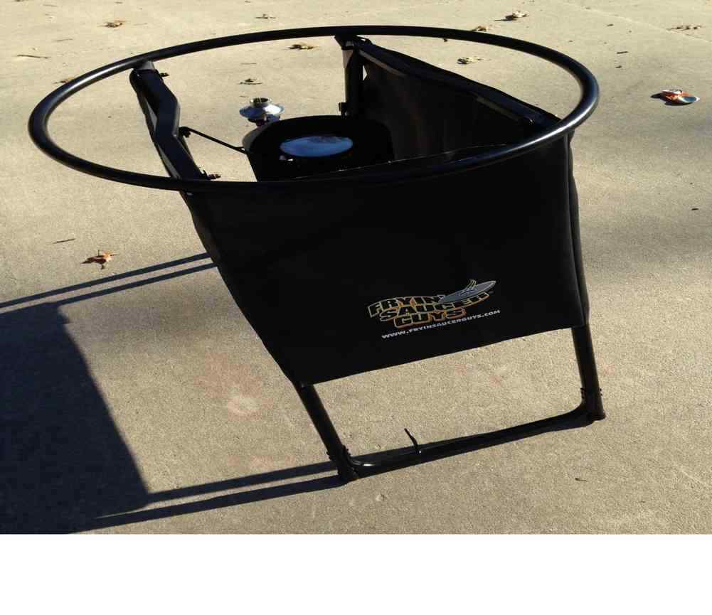 Fryin' Saucer Outdoor Portable Propane Deep Fryer, Camping Grill & More FS-1307