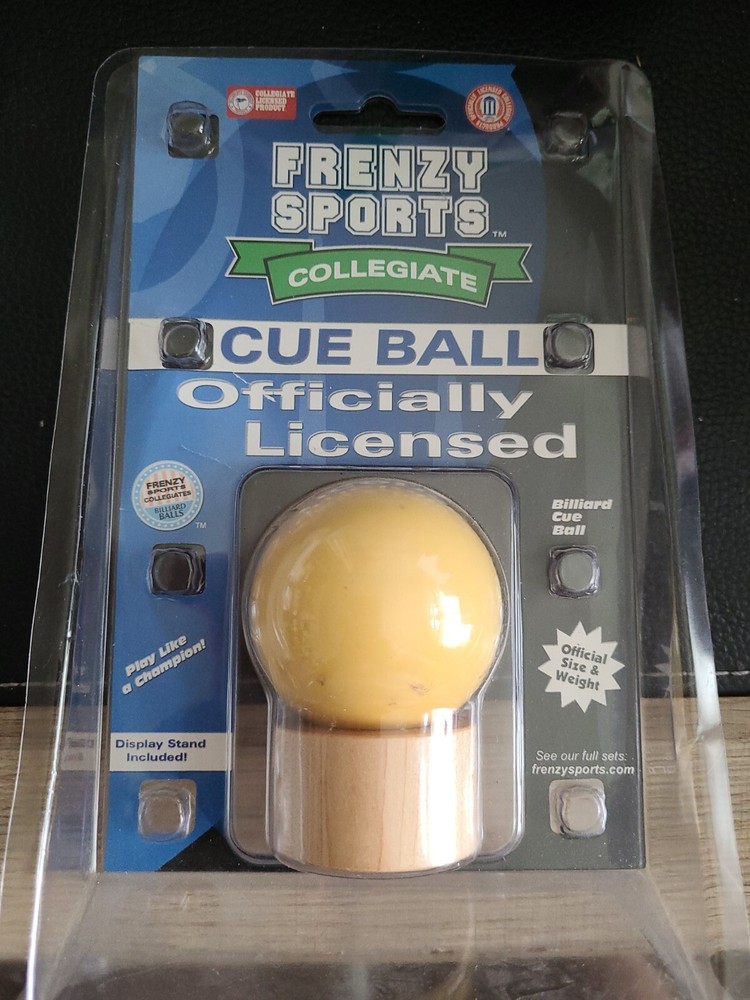 Collegiate Pool Billiard Cue Ball - NEW