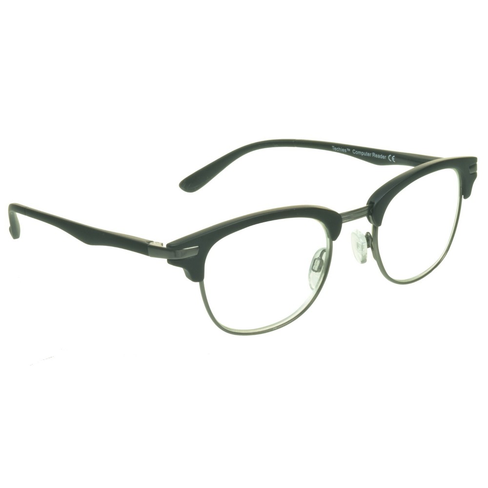 Blue Light Block Horn Rimmed Retro Computer Reader Full Lens Classy Unisex
