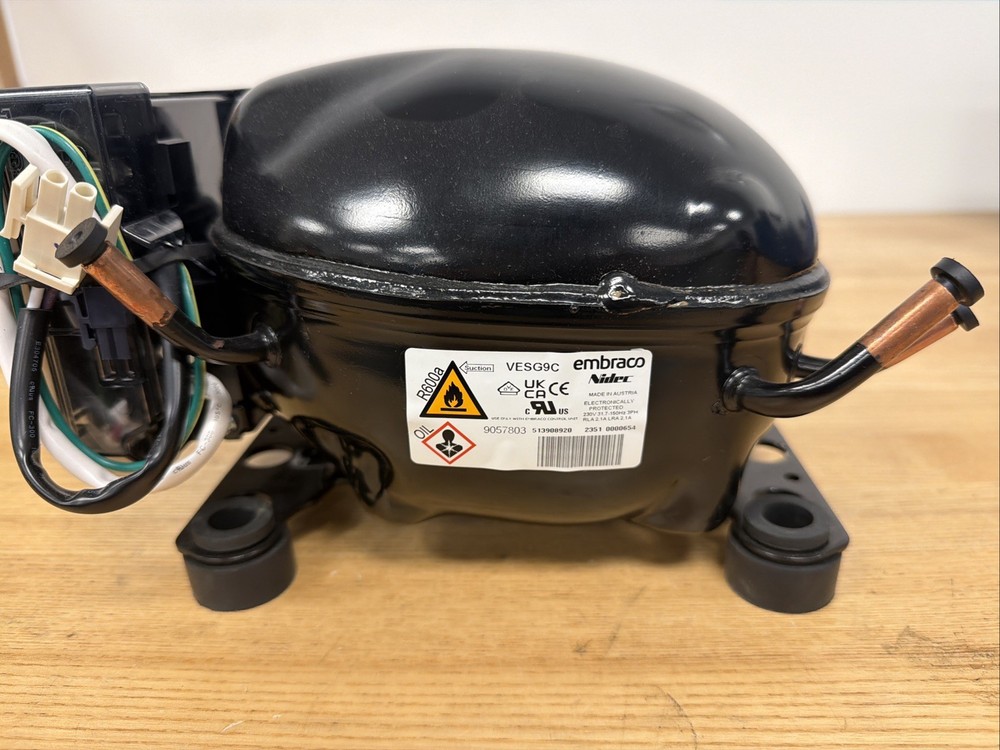 Embraco Compressor VESG9C, 2.1AMP, 220-240V Input, 230V Output