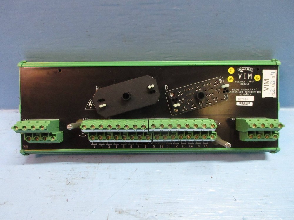 Moore 16170-1-8 APACS VIM Voltage Input Module Siemens PLC Board