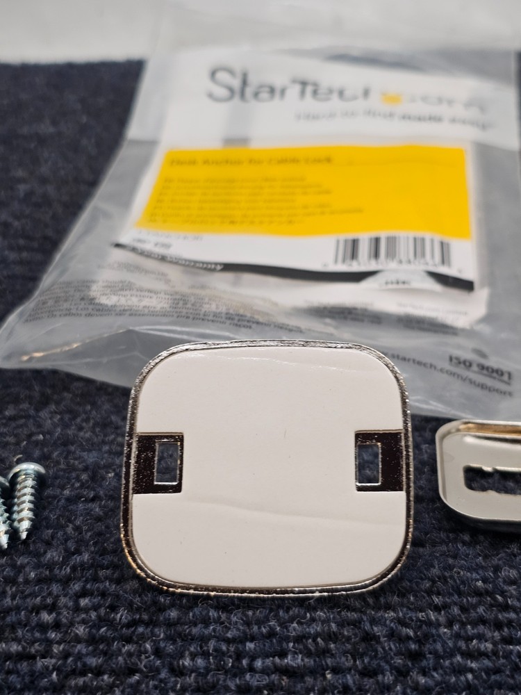 StarTech.com LTANCHOR Desk Anchor For Cable Lock Security, Steel