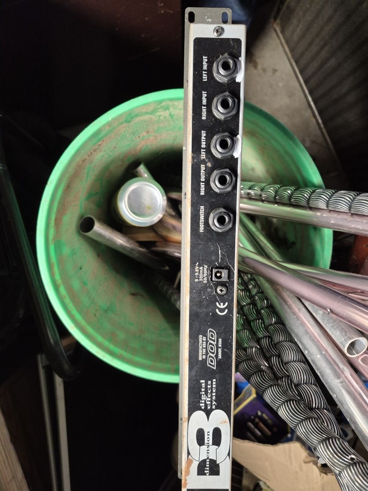 DOD D3 Dimension 3 Stereo Multi-Effect Rackmount -untested For Parts