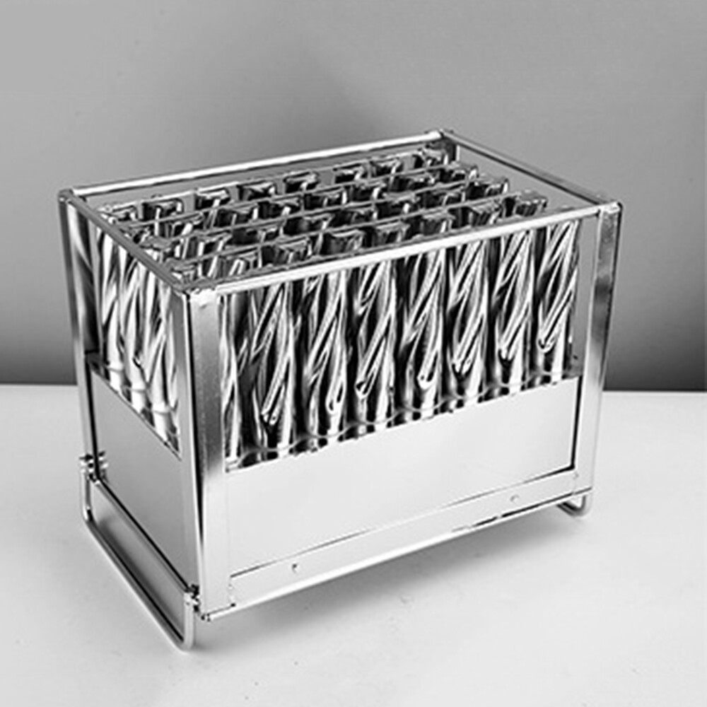 40pcs Stainless Steel Molds Ice Lolly Ice Cream Stick Holder Commercial Use USA