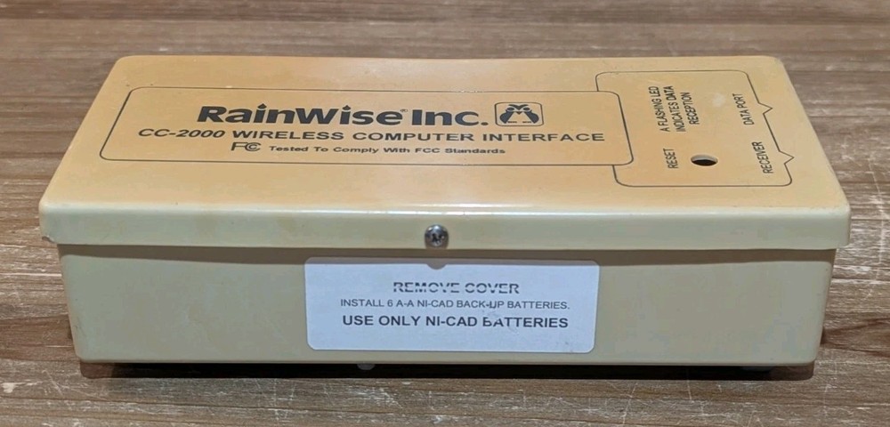 RainWise CC-2000 Interface & MK3RX-418 Receiver Bundle | 418MHz Weather Data