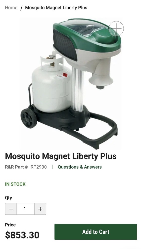 Mosquito Magnet Liberty Plus