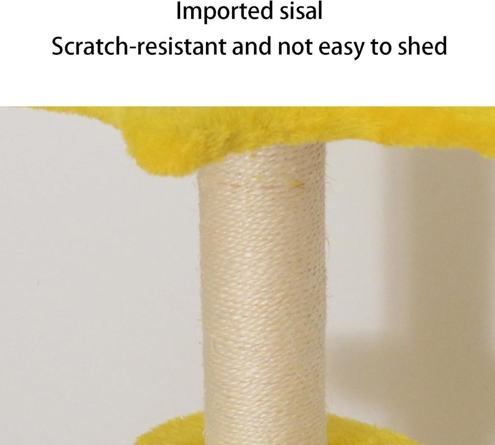 Cat Tree Hammock, Multi Layer Interactive Furniture Condo Cat House