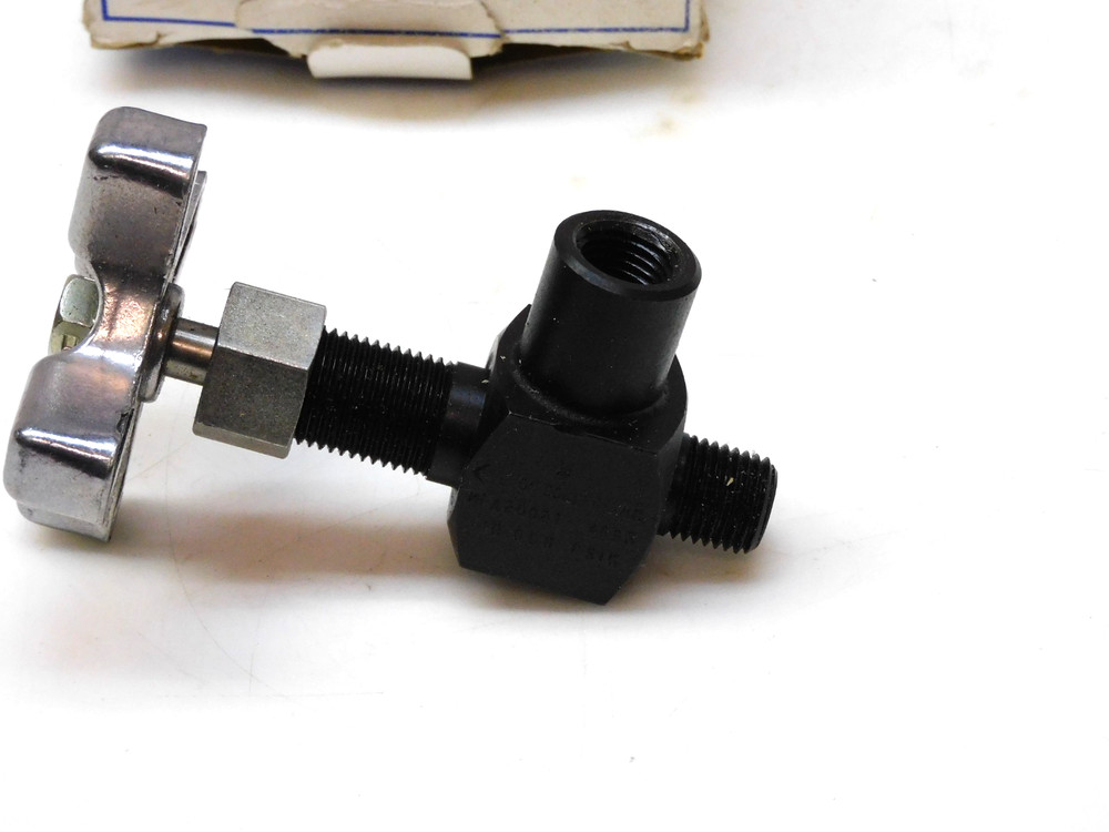 Ecii MFA2002T Right Angle Needle Valve 1/4" npt