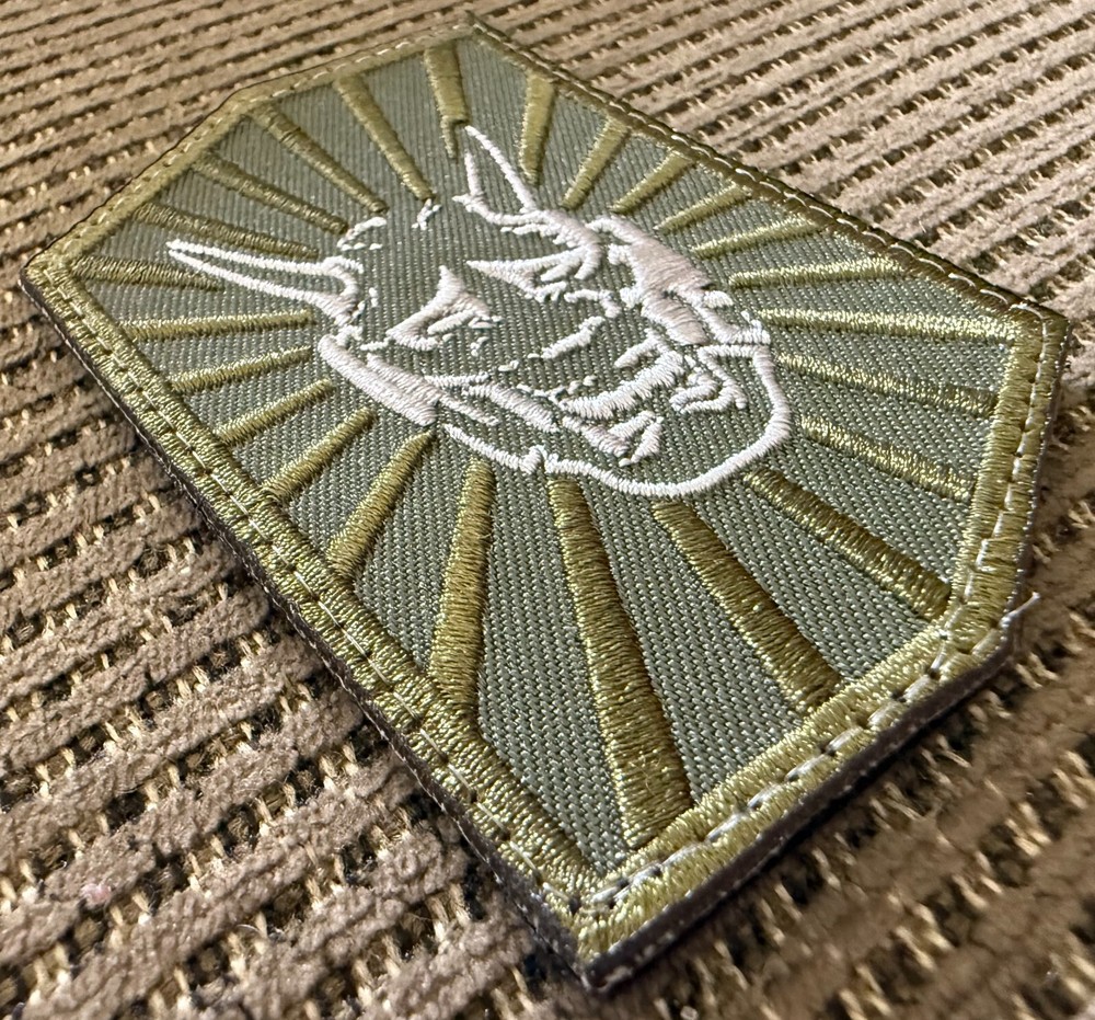 Oni Gear "Hex" Olive/White Variant Patch