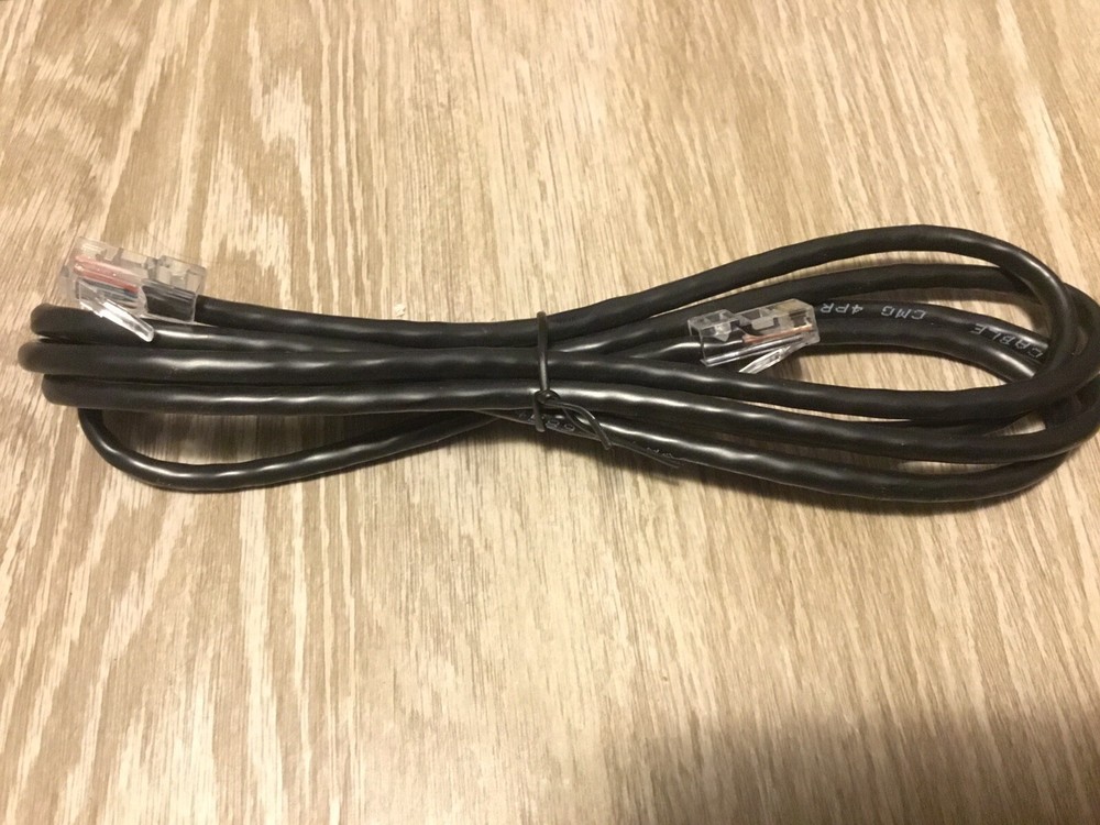 NOS 6 Foot CAT6 Ethernet Network Patch Cable Premium (Black) BB-C6MB-6BLK