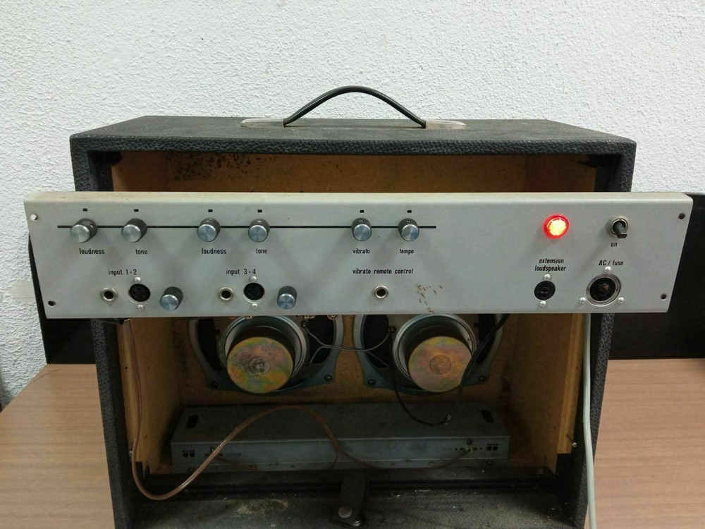Vintage DIXILAND Amplifier-Telefunken-ecc83