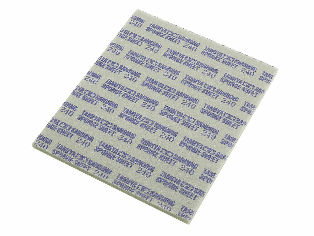 Tamiya Sanding Sponge Sheet 240 (1pc) 87162