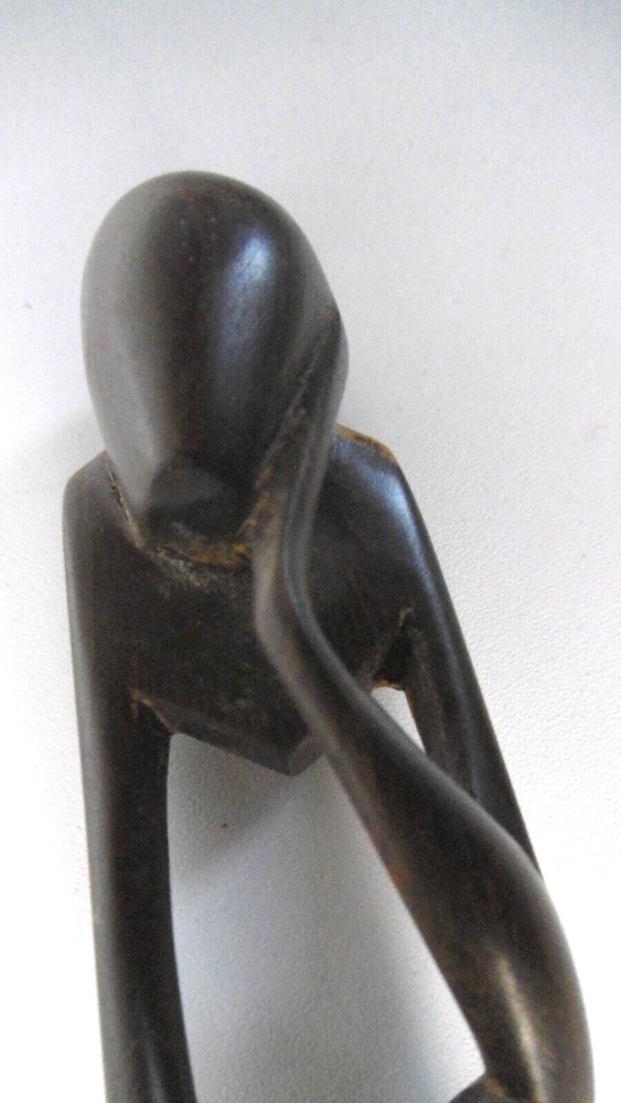 Figurine The Thinker African Ethnicity