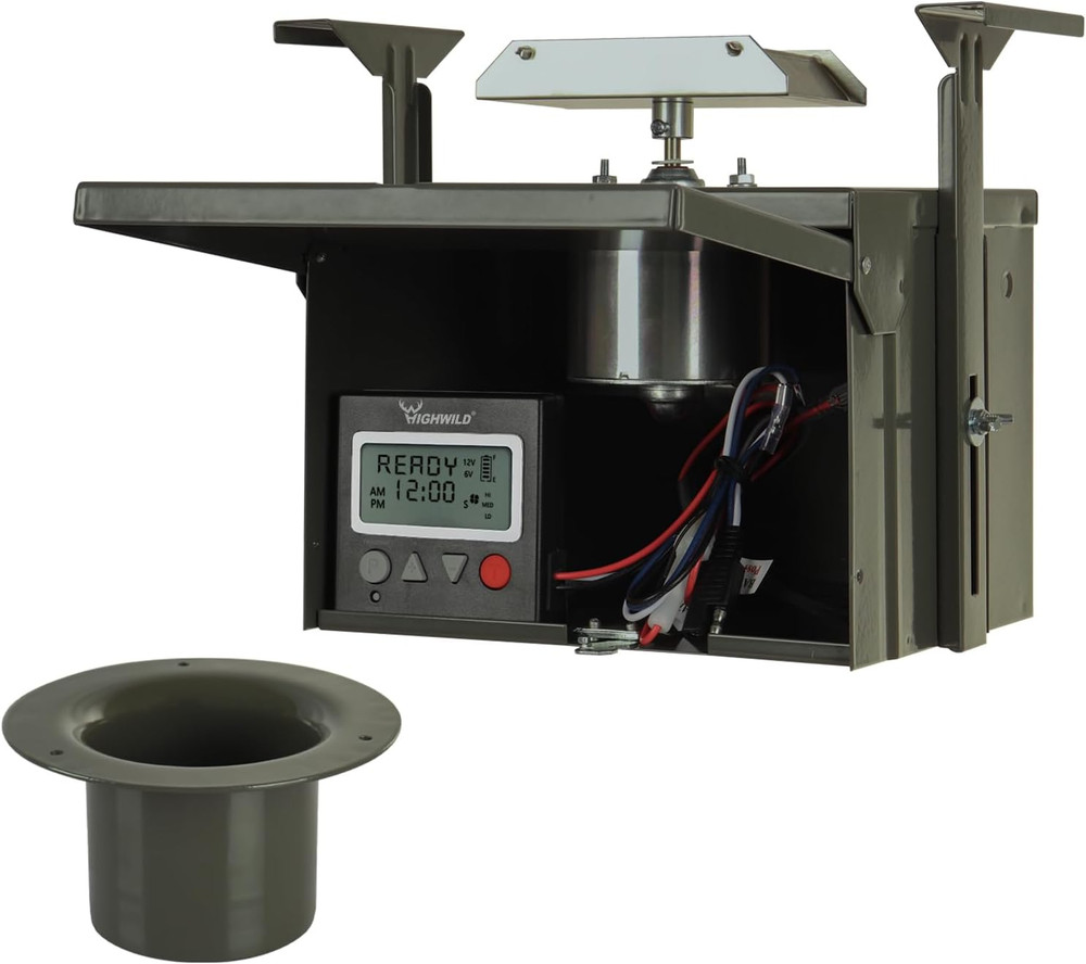 Digital Power Control Unit for 12-Volt Deer Feeders - Reliable & Efficient
