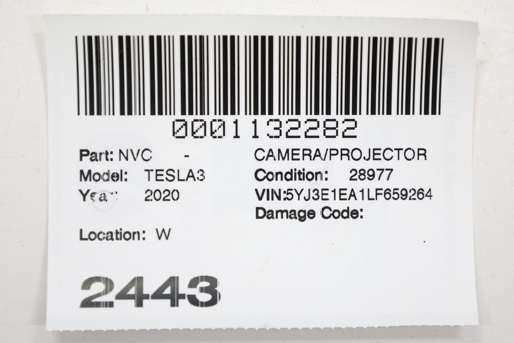2017 - 2023 TESLA MODEL 3 CRUISE CONTROL DISTANCE SENSOR RADAR MODULE UNIT OEM
