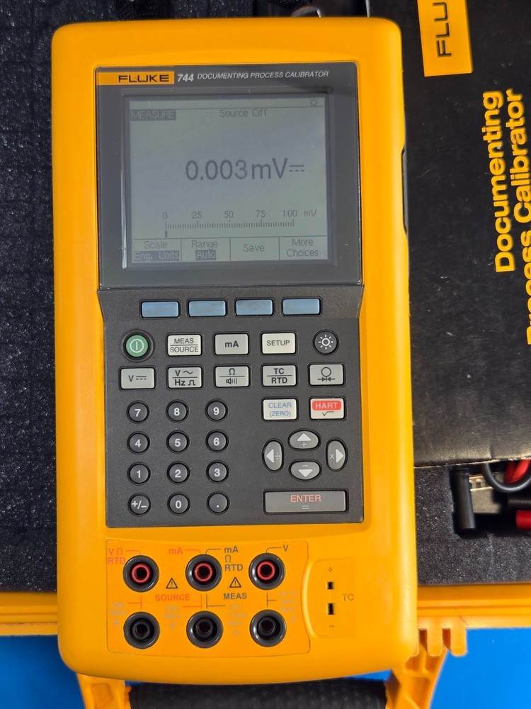 Fluke 744 Documenting Process Calibrator DPC Meter Multimeter w Extras!