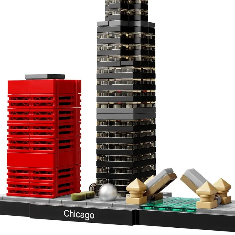 ARCHITECTURE: Chicago (21033) - Complete Bricks -New Sealed (bagged) Retired set