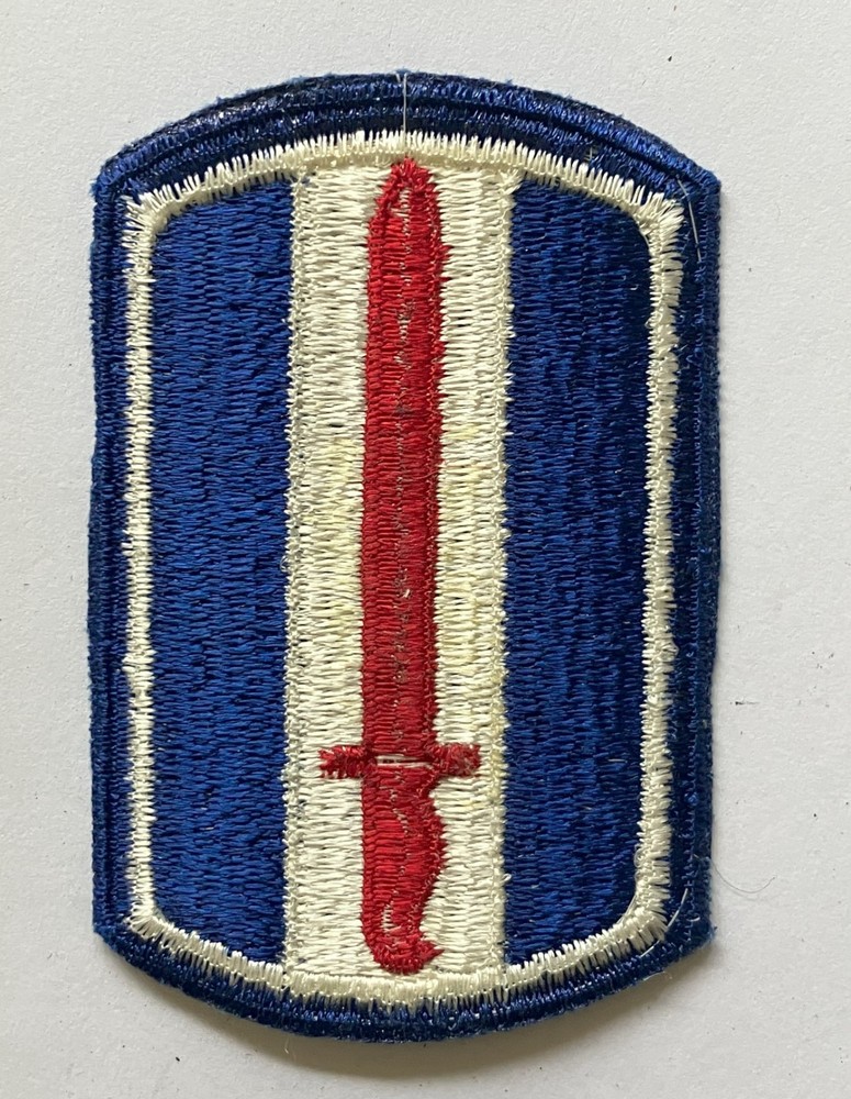 US Army 193rd Infantry Brigade cut edge patch