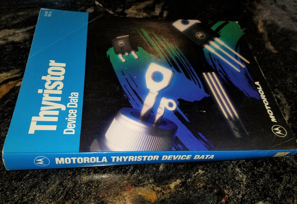 USED 1991 Motorola Thyristor Device Data Rev 3