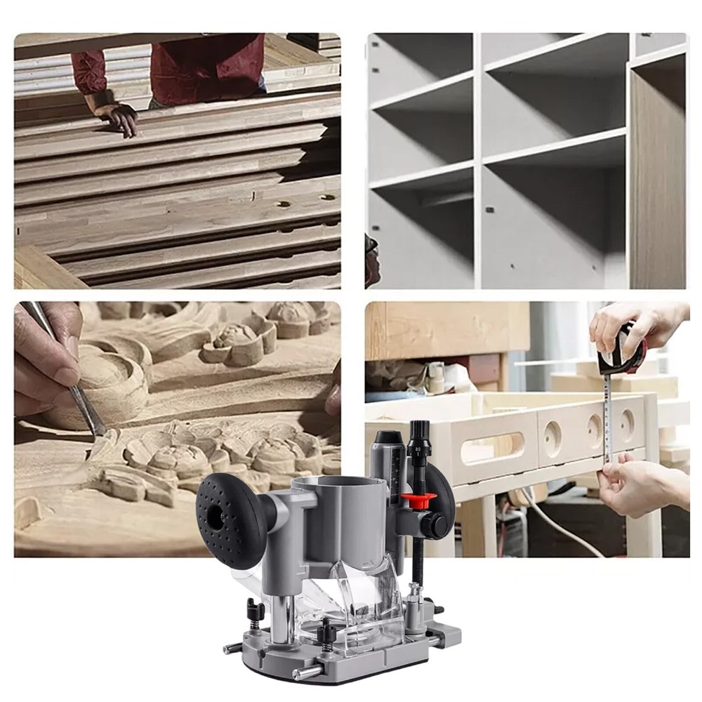 Compact Plunge Router Milling Trimming Machine Base for Power Tool Accessories