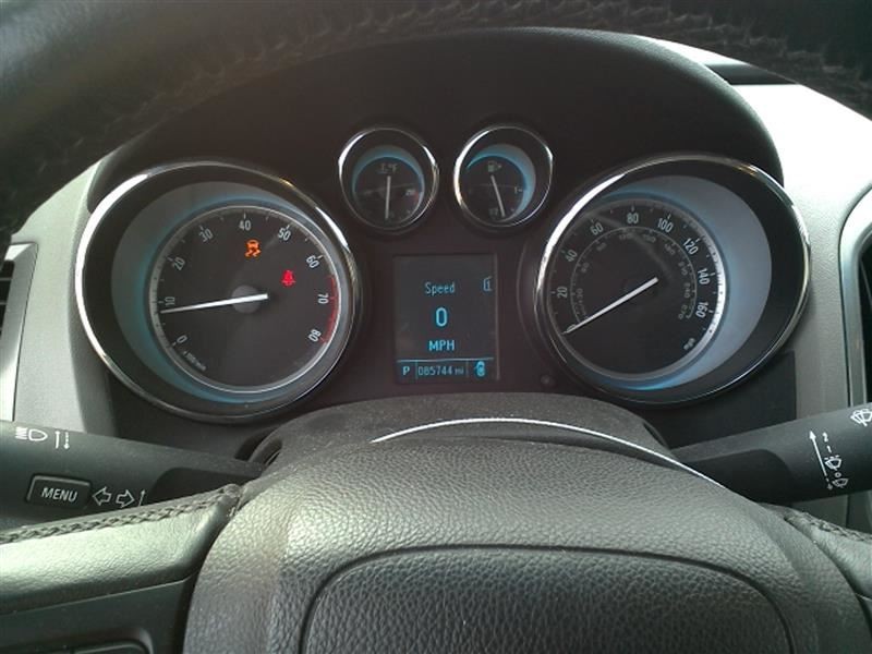 2012 12 BUICK VERANO MPH SPEEDOMETER CLUSTER