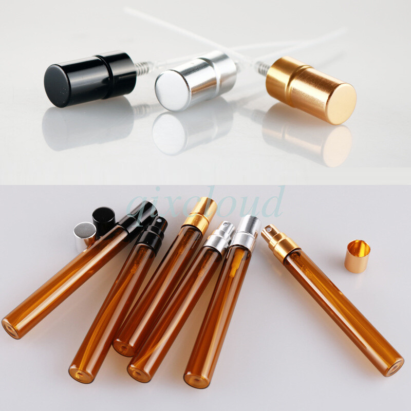 Refillable Empty Glass Fine Mist Spray bottle Cosmetic Container